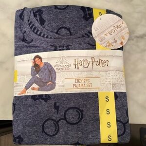Harry Potter Navy PJ Set NWT